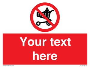 Custom prohibition no standing in trolley